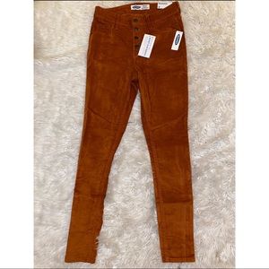 Corduroy skinny jeans🍁🍂